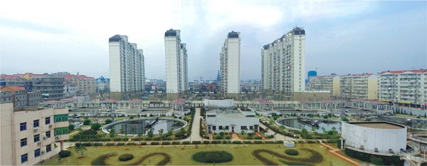 江西最大污水處理廠——南昌朝陽污水處理廠二期工程（省、市優(yōu)良工程，獲滕王閣杯）
